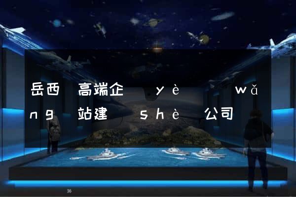 岳西縣高端企業(yè)網(wǎng)站建設(shè)公司