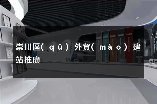 崇川區(qū)外貿(mào)建站推廣