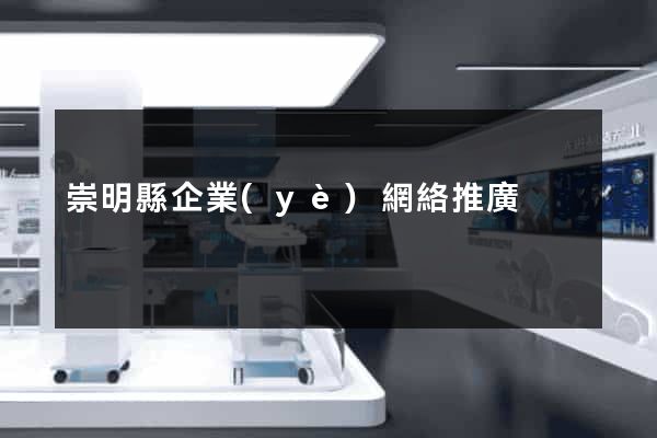 崇明縣企業(yè)網絡推廣