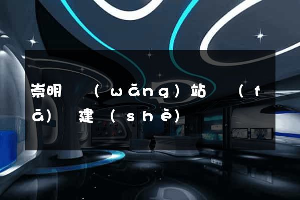 崇明縣網(wǎng)站開發(fā)與建設(shè)