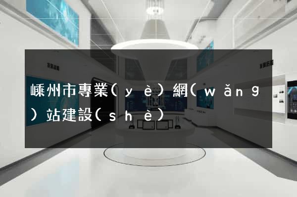 嵊州市專業(yè)網(wǎng)站建設(shè)