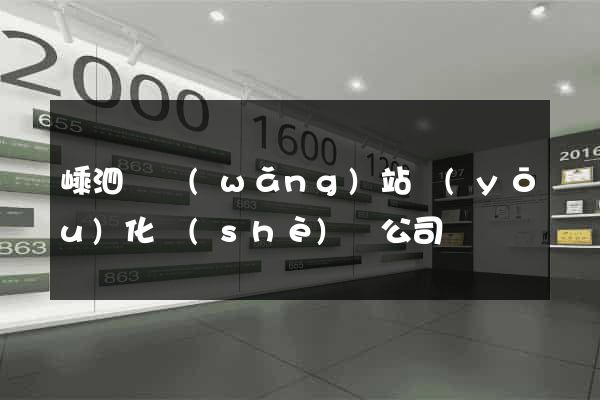 嵊泗縣網(wǎng)站優(yōu)化設(shè)計公司