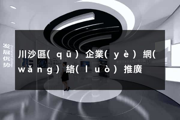 川沙區(qū)企業(yè)網(wǎng)絡(luò)推廣