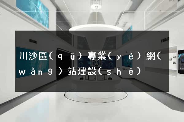 川沙區(qū)專業(yè)網(wǎng)站建設(shè)