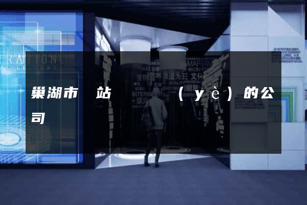 巢湖市網站設計專業(yè)的公司