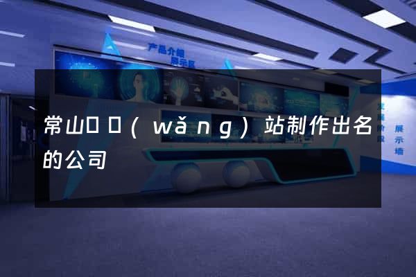 常山縣網(wǎng)站制作出名的公司