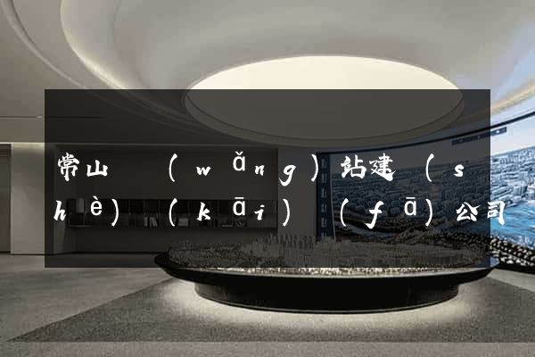 常山縣網(wǎng)站建設(shè)開(kāi)發(fā)公司