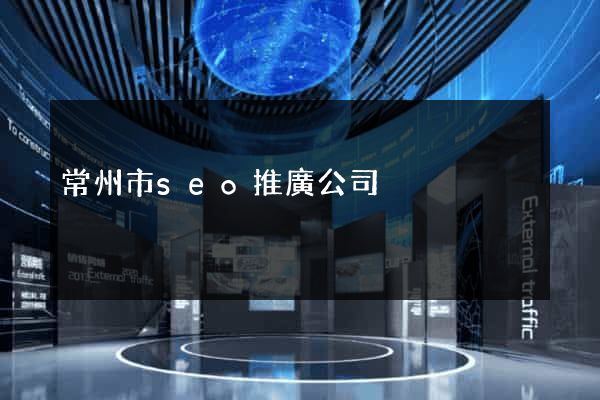 常州市seo推廣公司