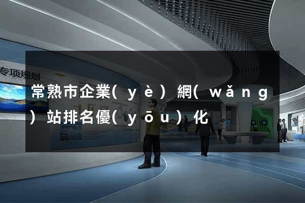 常熟市企業(yè)網(wǎng)站排名優(yōu)化