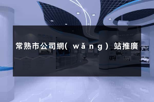 常熟市公司網(wǎng)站推廣
