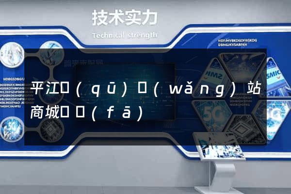 平江區(qū)網(wǎng)站商城開發(fā)