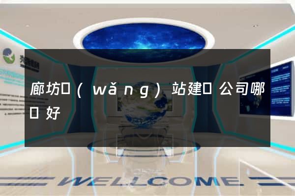 廊坊網(wǎng)站建設公司哪個好