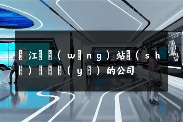 廬江縣網(wǎng)站設(shè)計專業(yè)的公司