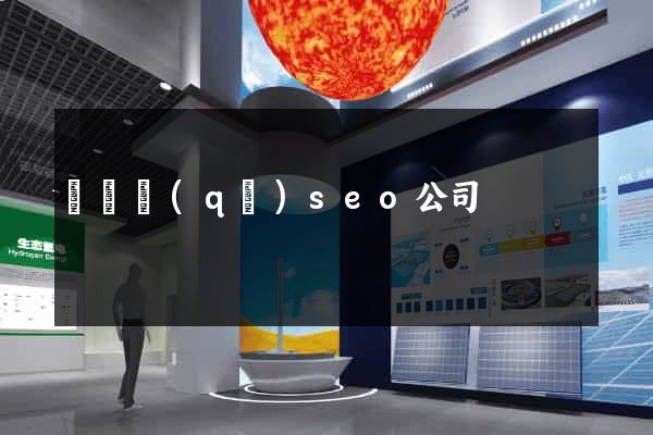 廬陽區(qū)seo公司