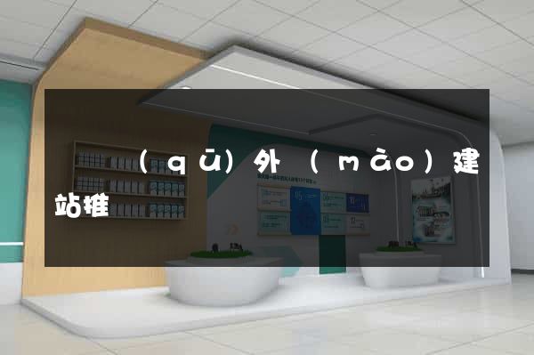 廬陽區(qū)外貿(mào)建站推廣