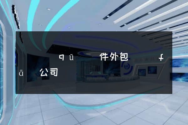 廬陽區(qū)軟件外包開發(fā)公司
