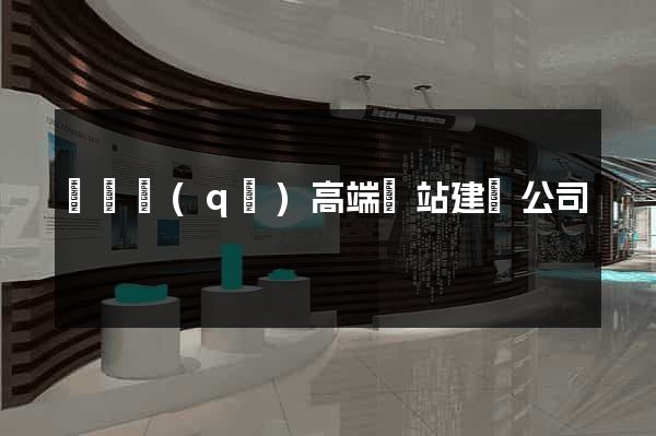 廬陽區(qū)高端網站建設公司