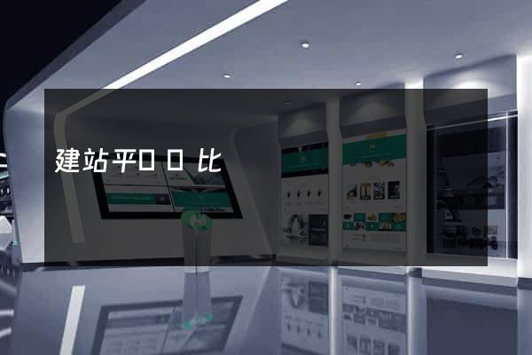 建站平臺對比