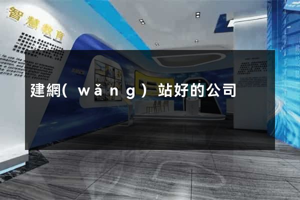 建網(wǎng)站好的公司
