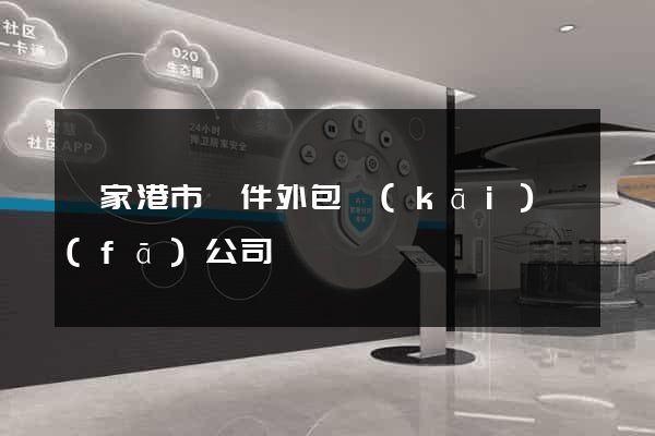 張家港市軟件外包開(kāi)發(fā)公司