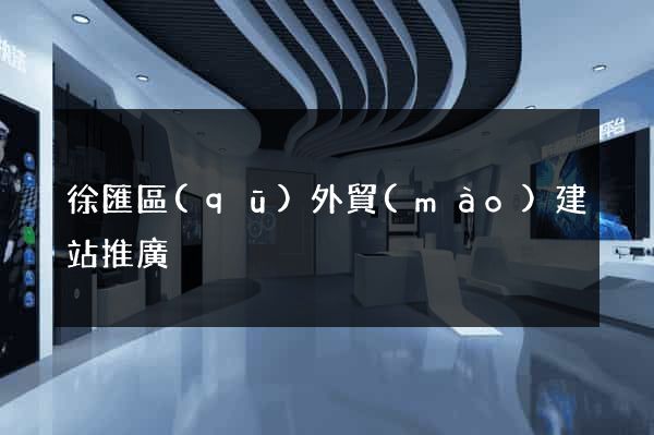 徐匯區(qū)外貿(mào)建站推廣