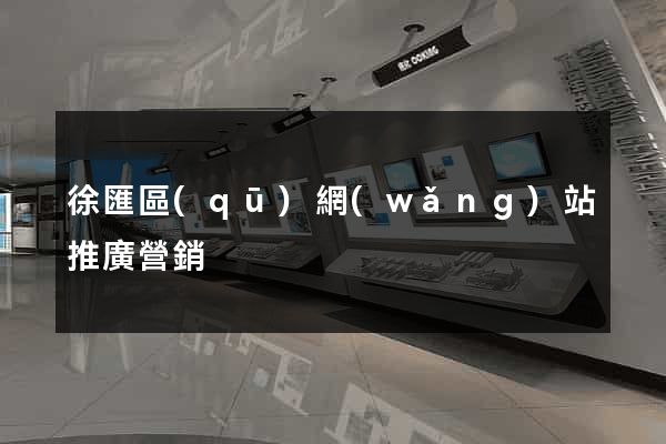 徐匯區(qū)網(wǎng)站推廣營銷