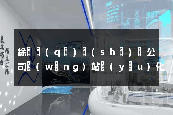 徐匯區(qū)設(shè)計公司網(wǎng)站優(yōu)化