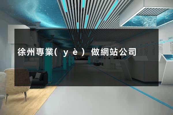 徐州專業(yè)做網站公司