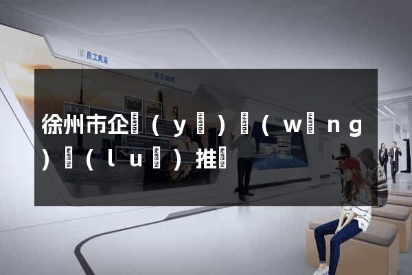 徐州市企業(yè)網(wǎng)絡(luò)推廣