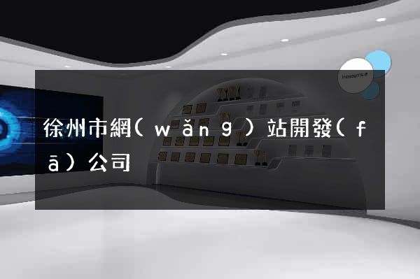 徐州市網(wǎng)站開發(fā)公司