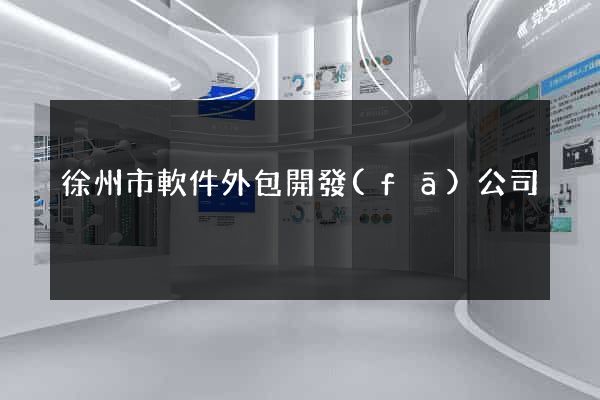 徐州市軟件外包開發(fā)公司