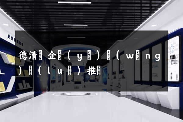 德清縣企業(yè)網(wǎng)絡(luò)推廣