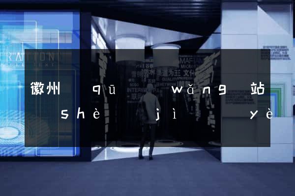 徽州區(qū)網(wǎng)站設(shè)計(jì)專業(yè)的公司