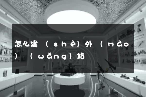 怎么建設(shè)外貿(mào)網(wǎng)站