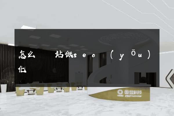 怎么給網站做seo優(yōu)化