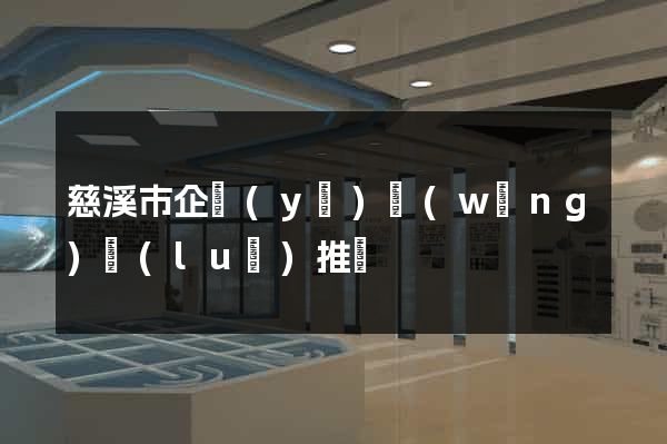 慈溪市企業(yè)網(wǎng)絡(luò)推廣