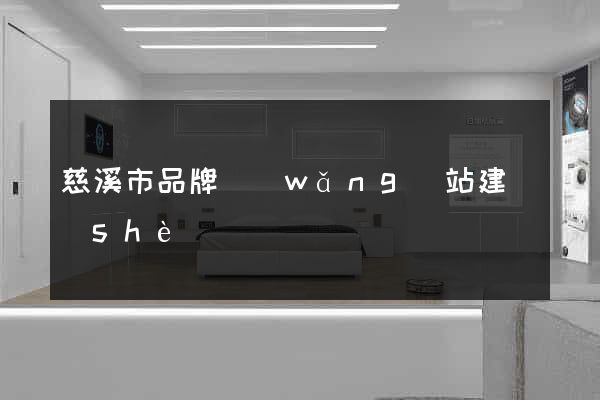 慈溪市品牌網(wǎng)站建設(shè)