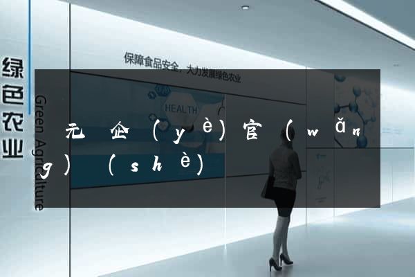 慶元縣企業(yè)官網(wǎng)設(shè)計