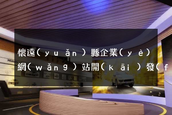 懷遠(yuǎn)縣企業(yè)網(wǎng)站開(kāi)發(fā)