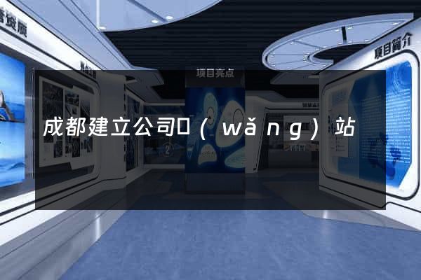 成都建立公司網(wǎng)站