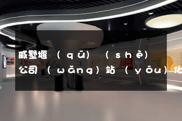 戚墅堰區(qū)設(shè)計公司網(wǎng)站優(yōu)化