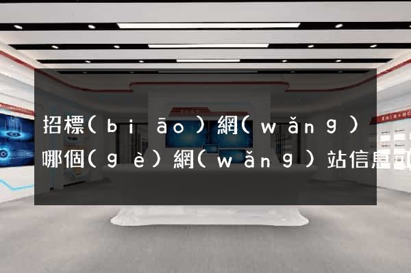 招標(biāo)網(wǎng)哪個(gè)網(wǎng)站信息可靠
