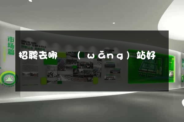 招聘去哪個網(wǎng)站好