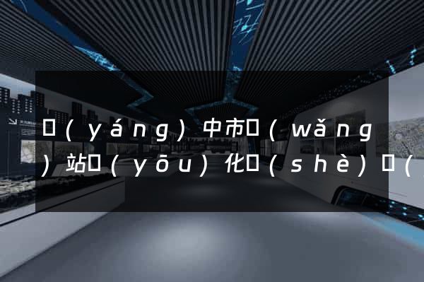 揚(yáng)中市網(wǎng)站優(yōu)化設(shè)計(jì)公司
