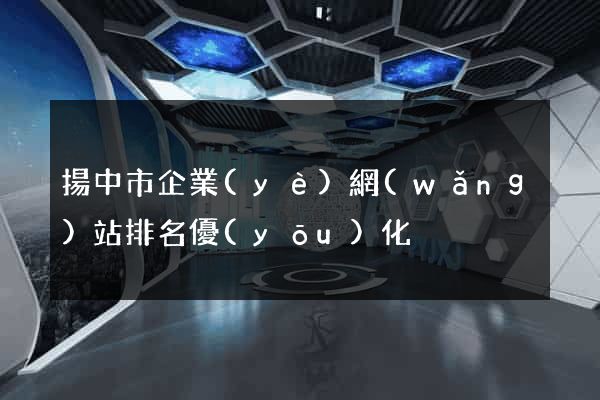 揚中市企業(yè)網(wǎng)站排名優(yōu)化