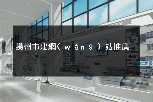 揚州市建網(wǎng)站推廣