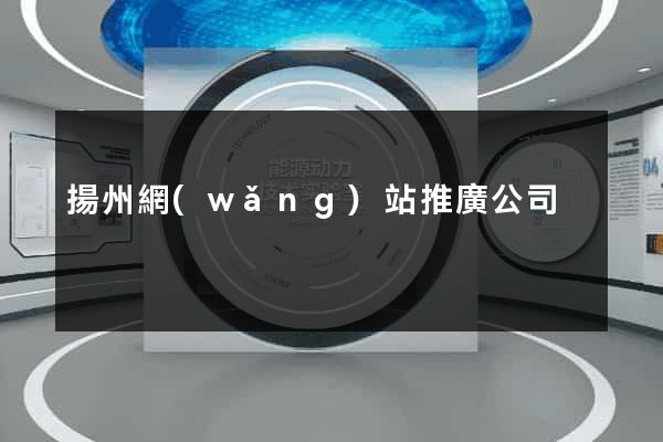 揚州網(wǎng)站推廣公司
