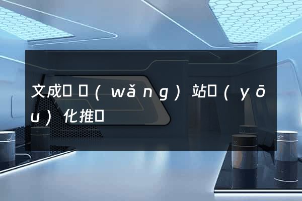 文成縣網(wǎng)站優(yōu)化推廣