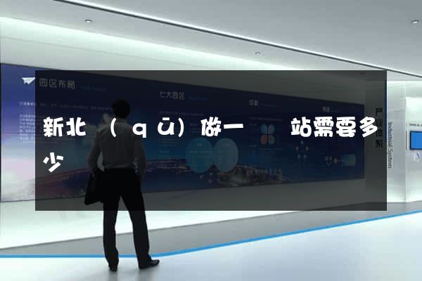 新北區(qū)做一個網站需要多少錢