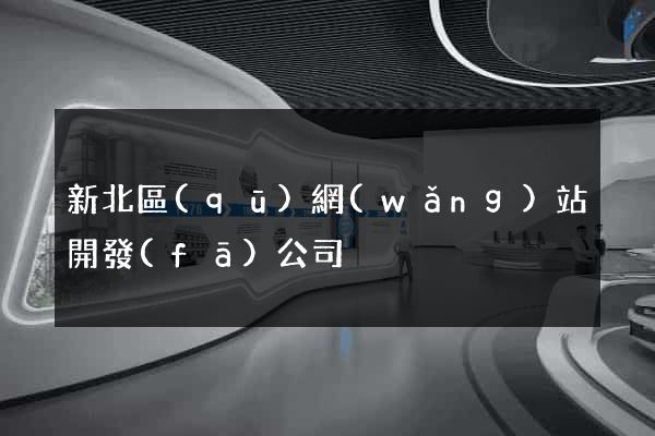 新北區(qū)網(wǎng)站開發(fā)公司